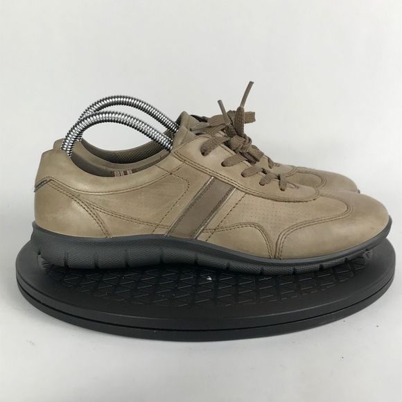 Ecco Brown Leather Athletic Comfort Shoes EU 40 Women’s Size 7 - Picture 4 of 12